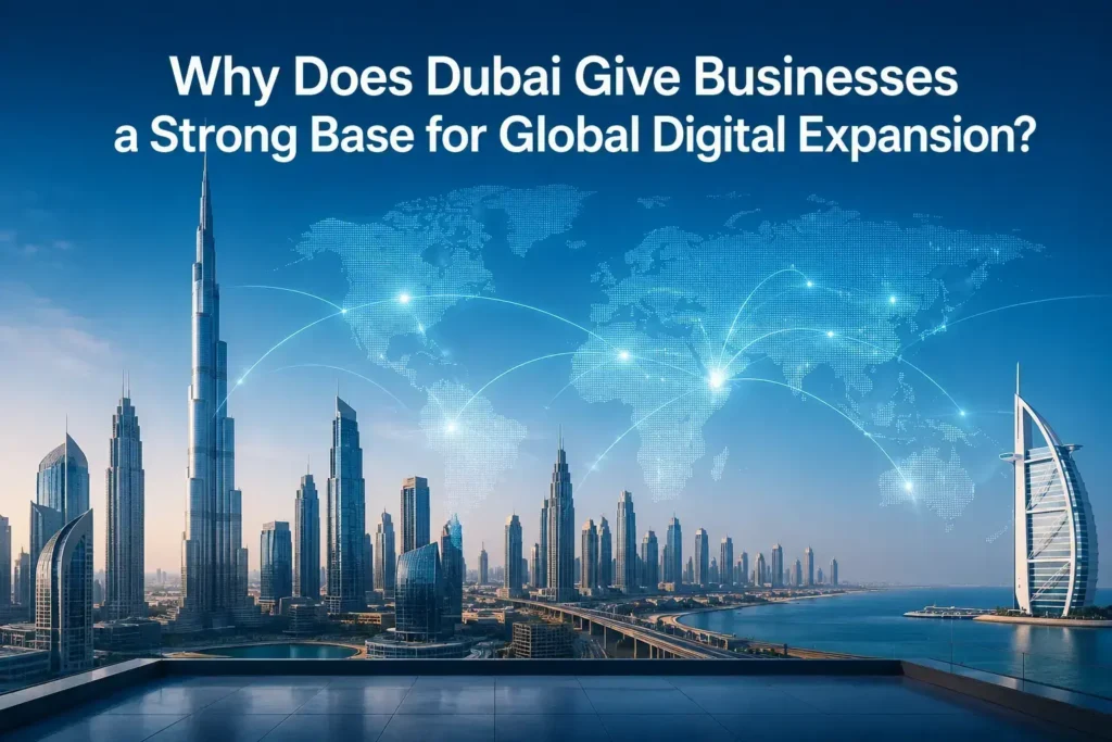 Dubai digital marketing hub supporting global business expansion and growth.