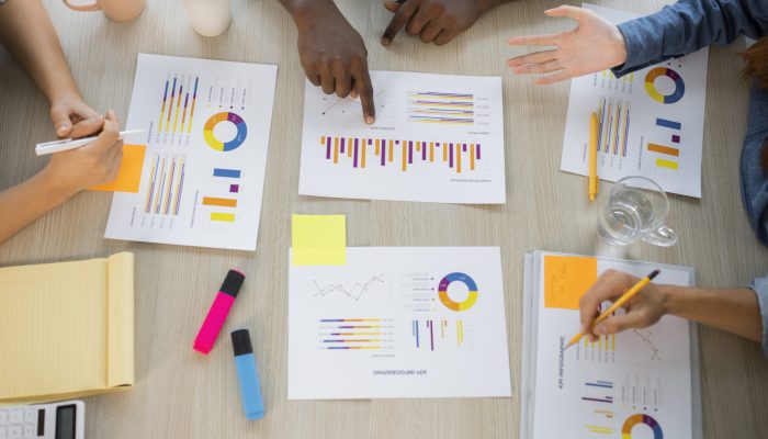 employees-working-together-top-view
